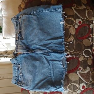 Vintage Lucky Brand denim skirt